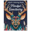 Animal Coloring Book for Men & Women with 31 Mindful Designs & Prompts