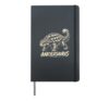 Ankylosaurus Armored Dinosaur Kids Paleontology Fossil Fan Hardcover Journal, Black