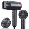 ANNE BETTY 1600W Hair Dryer with Magnetic Styling Attachments, Ionic Blow Dryer with Diffuser, Concentrator, Cool Shot and Easy-Clean Detachable Filter