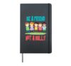 Anti Bullying Be A Friend Not A Bully Stop Hate Kindness Hardcover Journal, Black