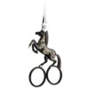 Antique Horse Shape Scissors for Household Sewing, Black