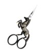 Antique Horse Shape Scissors with Tip for Home, Black