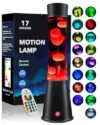 AONESY 17-Color Changing Liquid Motion Lamp 15.5 Inch Large LED Night Light-192