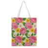 AOPYTRBD Among FlowersCanvas Tote Bag Shoulder Bag Handbag