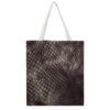 AOPYTRBD Classic Snake SkinCanvas Tote Bag Shoulder Bag Handbag