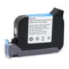 Aovtysa Ink Cartridge 12 7mm Fast Drying EcoSolvent Black Red Blue White Compatible with JS12 JS12M 600DPI Thermal Inkjet Printer(Invisibility)
