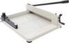 AOXHUGB Heavy Duty 17 Inch Paper Cutting Machine - Manual Guillotine Trimmer for A3 A4 Paper, Ideal for Office, Home, and School Use, Precision Cutter
