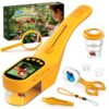 ApexRelax Kids Digital Bug Catcher, 2.4" IPS Screen 500X Magnification Microscope with Photo & Video Recording, 8 LED Lights, 1000mAh Rechargeable STEM Nature Exploration Toy for Boys Girls Ages 3+