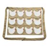 APGLSXY Homestead Poultry Eggs Apron 12 Pocket, Brown CHILDRENS MODEL
