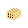AplysiaTech Golden Refrigerator Magnets, N42-1/4 D x 1/8" H - 120Pack, Rare Earth Fridge Magnet, Neodymium Round Magnets