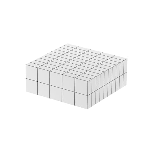 AplysiaTech N52 Magnet - 1/4" L x 1/4" W x 1/8" H - 100 Pack, Strong Neodymium Block Magnets, Powerful Rare Earth Square Magnets, Heavy Duty Industrial Neodymium Block Magnet 0.25 x 0.25 x 0.125 inch