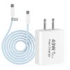 [Apple MFi Certified] 40W iPhone 17 Charger,USB C Wall Charger Cable