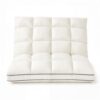 APSMILE Dual-Layer Puffy Goose Feather Down Plus Pillow, King Size, 2 Pack