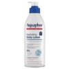 Aquaphor Daily Hydrating Face and Body Lotion, Hyaluronic Acid, 16 Fl Oz (Pack of 12)