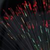 Aqur2020 LED Optic Fiber Lights for Bedroom Party Decoration, with 3 Colors Flashing Mode ABS Battery Powered 28cm, for Christmas Night (As Shown)