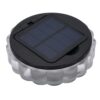 Aqur2020 Solar Fence Light, 8 Modes Warm Light IP65 Rain Proof for Outdoor