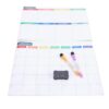 Aramox Dry Erase Calendar Set, Magnetic Monthly Weekly Daily Planner Board, PET Whiteboard with 8 Markers and Eraser, for Fridge Door Wall Kitchen Office Schedule Memo