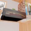 Aramox Under Desk Storage Box Transparent Hidden Desk Drawer ABS PS 20 X
