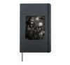 Area 51 Bigfoot Alien Friends Selfie Hardcover Journal, Black