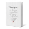 ARESGSDGV Thank You Gifts 4x6 Photo Album Holds 36 Photos