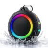 Aresrora Waterproof Shower Bluetooth Speaker,IPX7 Portable Foating Speaker