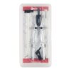 Aristo AR55628 Studio Compass Set (2 Joints, Max. Diameter of Drawing Circles 540 mm, Includes Extension Rod, Adapter and Compass Refills) Silver Black