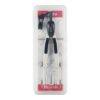 Aristo AR55705 Studio Quick-Adjusting Compass Set (2 Joints, Maximum Diameter of Drawing Circles 340 mm, Includes Adapter and Compass Replacement Leads) Silver Black