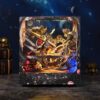 ARQELUM Nebula Wanderer booknook LED Space Station Model Kit