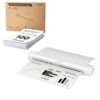 Arrvel ST80A Portable Thermal Printer, Wireless Bluetooth Inkless Printer for Travel, with 100 Sheets 8.5" x 11" US Letter Size Thermal Paper
