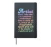 Artist Noun Definition Creative Kids Boys Girls Dictionary Hardcover Journal, Black