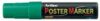 Artline Poster 6mm Bullet Tip Marker - Green (6 Pieces)