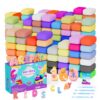 ARTPAR Air Dry Clay for Kids,160 Colors Modeling Magic Clay DIY Crafts Kit