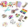 Arts and Crafts Supplies for Kit for One DIY Crafting Home School Supplies Christmas Crafts for Kids