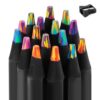 Art Supplies 16 Jumbo Rainbow Colored Pencils, Stocking Stuffers for Kids