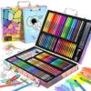 Art Supplies, 180 Pack Art Drawing Coloring Kit for Kids Girls Boys Teens