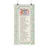 ASFOS Class of 2027 Graduation Checklist Poster, High School Bucket List, 12th Grade Year Poster