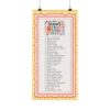 ASFOS Class of 2027 Graduation Checklist Poster, High School Senior Year, 12th Grade Poster