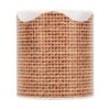 ASHATA Bulletin Board Borders Self Adhesive Burlap Look Scallop Edge Trim