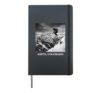 Aspen Colorado Ski Winter Sports Skiing Skier Souvenir Hardcover Journal, Black