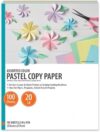 Assorted Pastel Copy Paper, 8.5" x 11", 20 lb, 100 Sheets