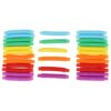 Astibym 30 Pcs Pop Tubes Stretchable Colorful Toy for Kids and Adults Sensory Play in Various Shapes