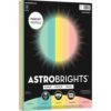 Astrobrights® Colored Inkjet Or Laser Print Paper, 1 Ream, Punchy Pastel Assortment, Letter Size (8-1/2" x 11"), Pack Of 200 Sheets, 24 Lb