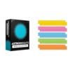 Astrobrights Mega Collection Bright Blue Colored Paper, 625 Sheets (91621) + 5-Color Sentence Strips, 100 Count (91992)