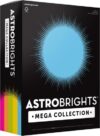 Astrobrights Mega Collection, Colored Paper, "Brilliant" 5-Color Assortment, 625 Sheets, 24 lb/89 gsm, 8.5" x 11 - MORE SHEETS! (91684) (Pack of 6)