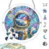 Astronaut Acrylic Puzzle Suncatcher, Space Lover Gifts for Adults, 7.4 Inch