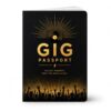 ASVP Shop Gig Passport - Concert Journal & Live Music Tracker - Festival Memory Book - Music Lover Gift