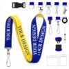AT1nTen Custom Personalized Lanyards 100/200PCS Customized Printed Lanyards