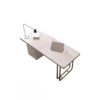 ATFRCGYBCZ Home Office Desks Modern Office Stone Slab Desk, Executive