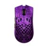 ATK Blazing Sky Ghost Extreme+ Wireless Gaming Mouse, Hollow Carbon Fiber, PAW3955 Master Sensor, DPI up to 50,000, 48g Lightweight, 8K Polling, 130 Hr Battery Life, Dual-Mode 2.4G/Wired - Purple