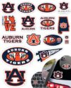 Auburn Tigers Stickers & Decals for Car, Laptop & Phone 14 Pcs